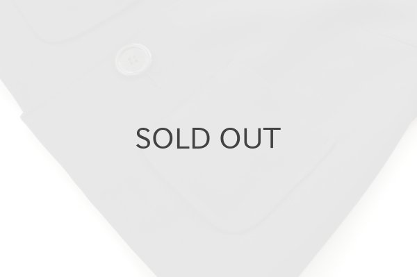 画像8: ビッグボタン ノーカラージャケット (BK) (8)