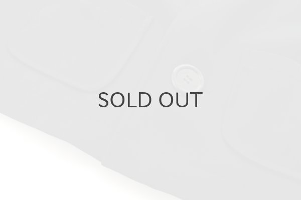 画像9: ビッグボタン ノーカラージャケット (BK) (9)