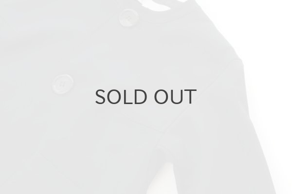 画像6: ビッグボタン ノーカラージャケット (NV) (6)