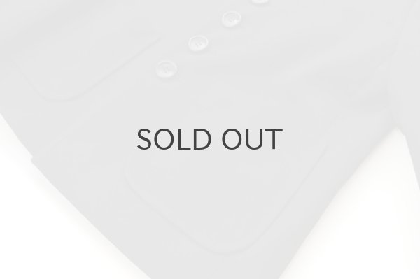 画像8: ウールギャバ 丸襟ジャケット (BK) (8)