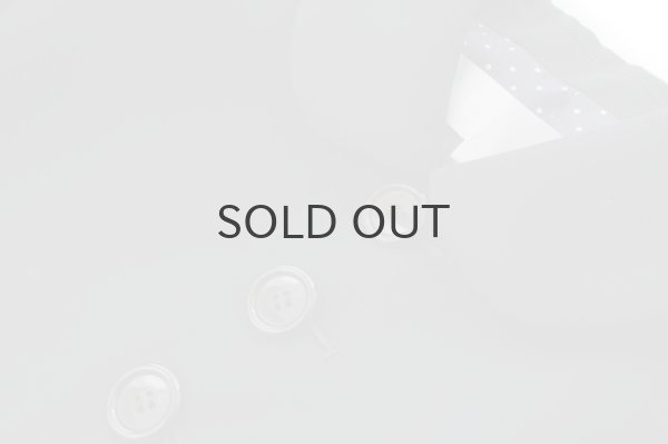 画像4: ウールギャバ 丸襟ジャケット (NV) (4)