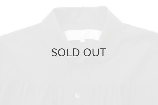 画像3: 丸襟ギャザーブラウス (BK) (3)