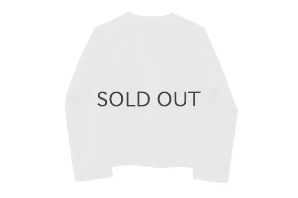 画像2: ビッグボタン ノーカラージャケット (NV) (2)