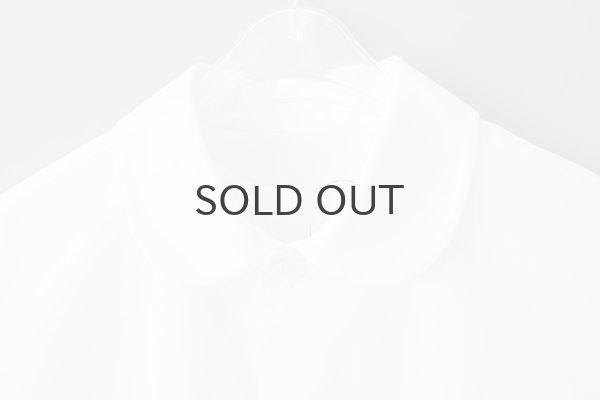 画像4: ポケット付き丸襟半袖ブラウス (WH) (4)