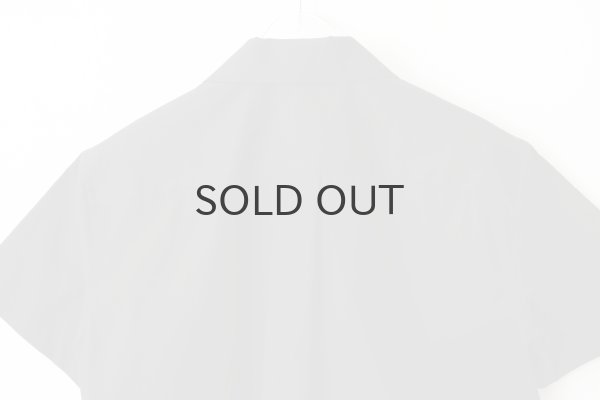 画像8: ポケット付き丸襟半袖ブラウス (BK) (8)