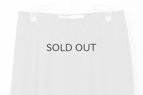 画像3: ウールギャバ後染パンツ (NV) (3)