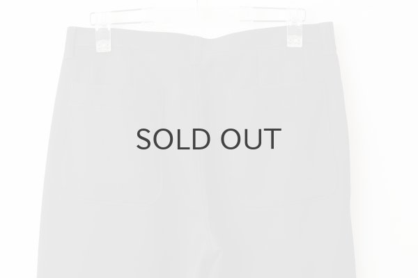 画像6: ウールギャバ後染パンツ (NV) (6)