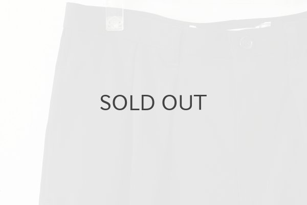 画像4: ウールギャバ後染パンツ (BK) (4)