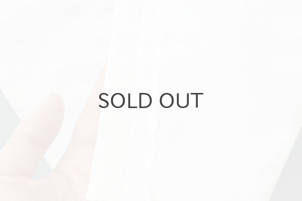 画像7: 綿タイプライター 付け衿 (WH) (7)