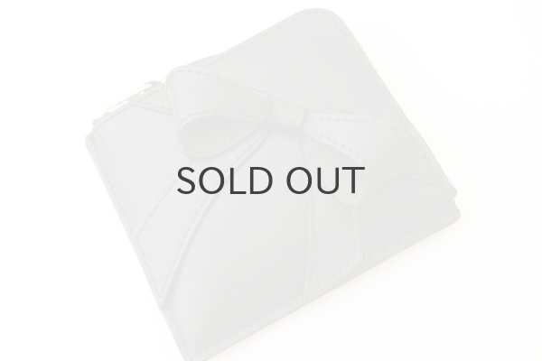 画像4: CDG WALLET  BIG BOW ジップウォレット (RD) (4)