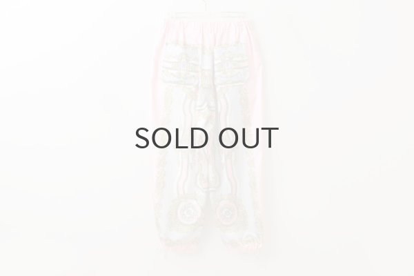 画像2: エステルスカーフ柄プリントMIXパンツ (PK) (2)