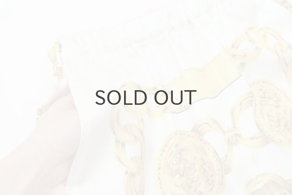 画像4: エステルスカーフ柄プリントMIXパンツ (PK) (4)