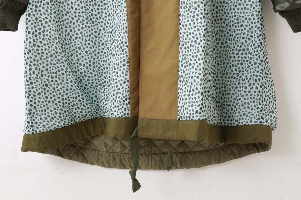 画像19: エステルタフタキルティングノーカラーコート(KH) (19)