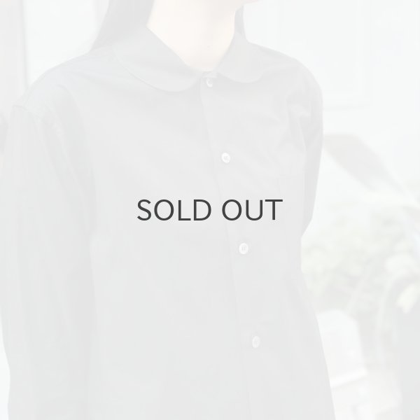 画像12: ポケット付き丸襟ブラウス (WH) (12)