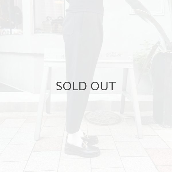 画像11: ウールギャバ後染パンツ (NV) (11)