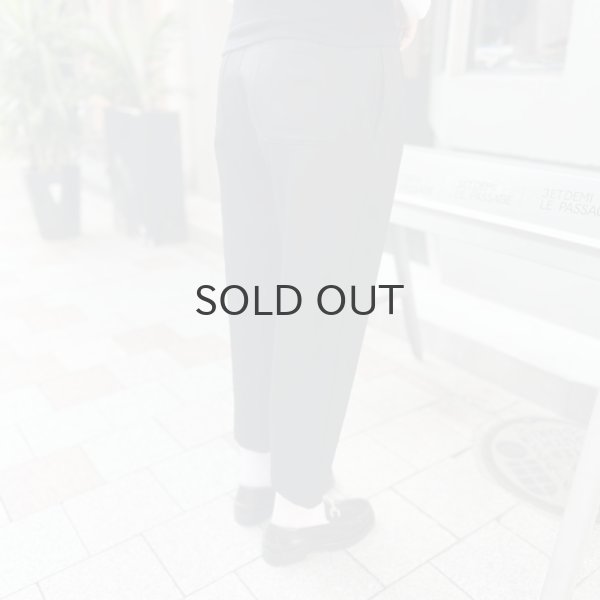 画像12: ウールギャバ後染パンツ (NV) (12)