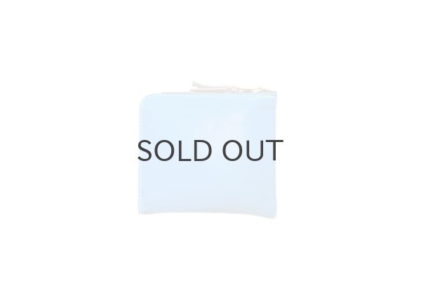 画像2: CDG WALLET SUPER FLUO ジップウォレット  (GR×BL) (2)