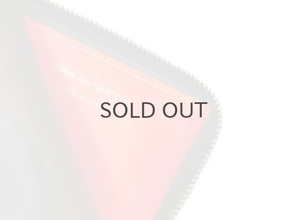 画像4: CDG WALLET SUPER FLUO ジップウォレット  (GR×BL) (4)