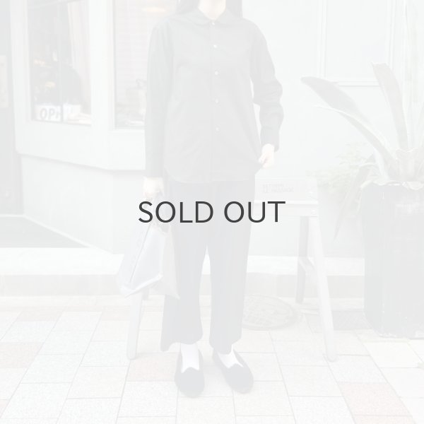 画像11: ポケット付き丸襟ブラウス (WH) (11)