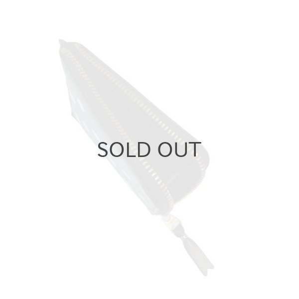 画像3: CDG WALLET Polka Dots Printed ジップウォレット  (BK) (3)