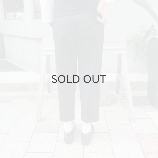 画像13: ウールギャバ後染パンツ (NV) (13)