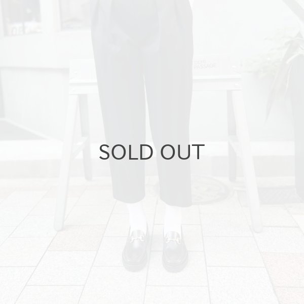 画像10: ウールギャバ後染パンツ (NV) (10)