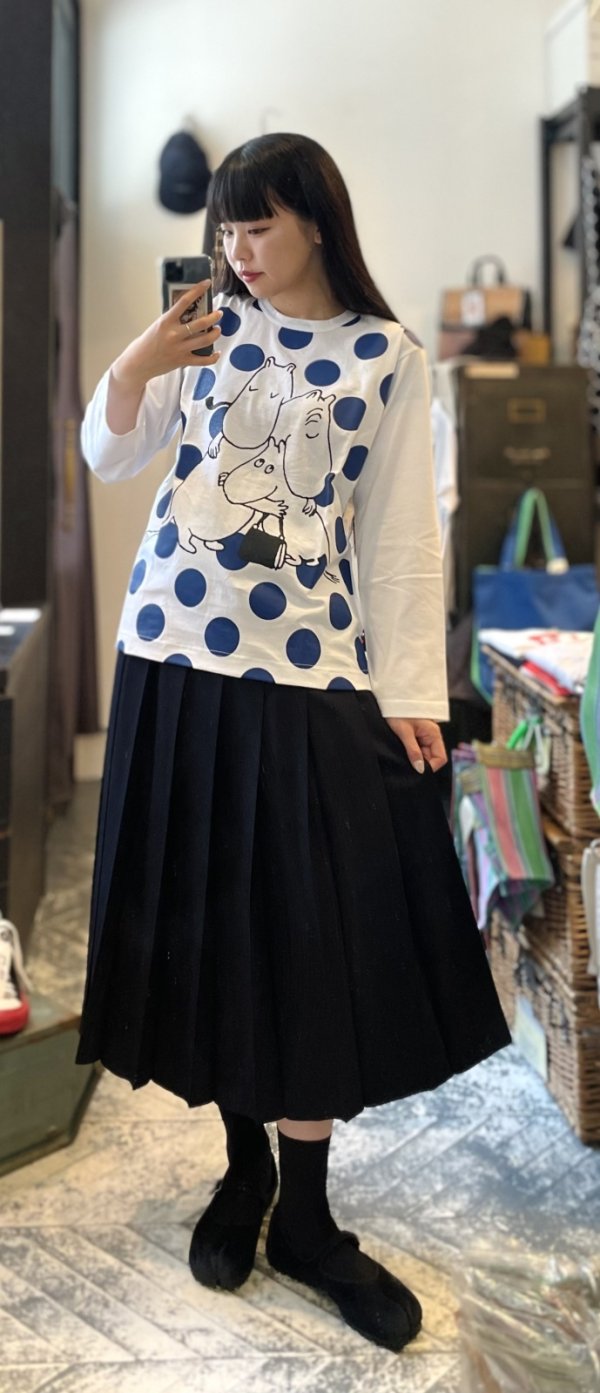 画像9: SALE15%OFF!! 綿天竺プリントカットソー × MOOMIN ToveJansson (9)