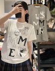 画像6: 綿天竺プリント半袖Tシャツ× MOOMIN ToveJansson (6)