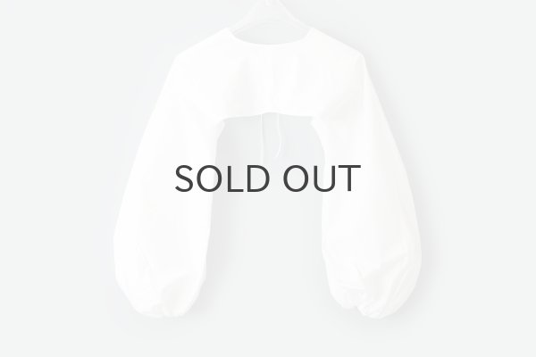 画像2: 3 to 8 Oomori yoko | A to Y sleeve つけ袖 (WH) (2)