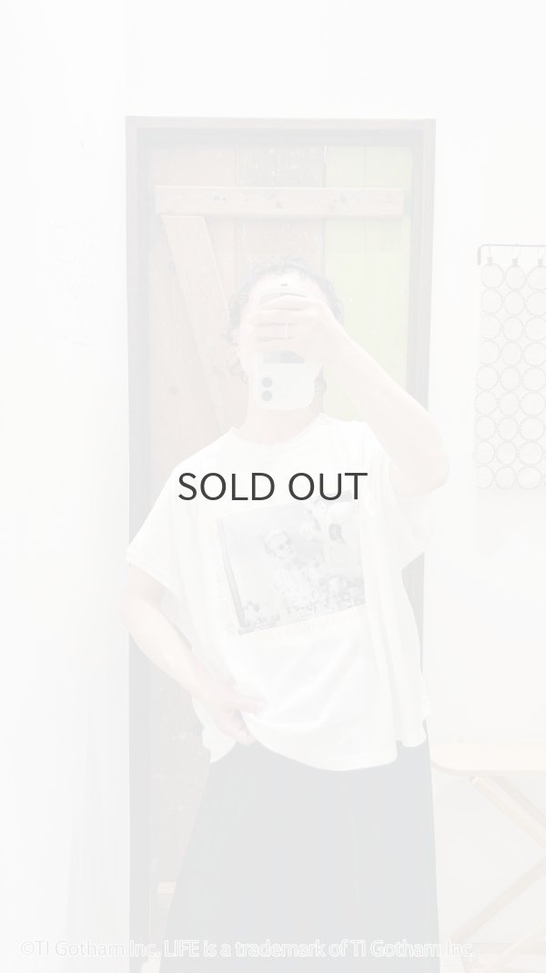 画像8: GOOD ROCK SPEED | LIFE PC PHOTO T-SHIRT TEENAGE GIRL (WH) (8)