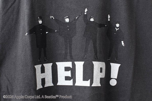 画像4: THE BEATLES | “HELP!” Front & Back Print T-Shirt (CH) (4)