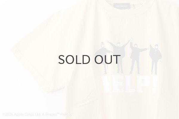 画像5: THE BEATLES | “HELP!” Front & Back Print T-Shirt (YW) (5)