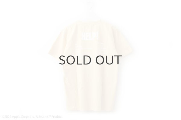 画像2: THE BEATLES | “HELP!” Front & Back Print T-Shirt (YW) (2)