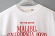 画像3: LIFE PICTURE COLLECTION | Malibu Photo Graphic T-Shirt (WH) (3)