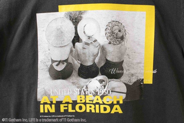画像4: LIFE PICTURE COLLECTION | Beach Photo Graphic T-Shirt (CH) (4)