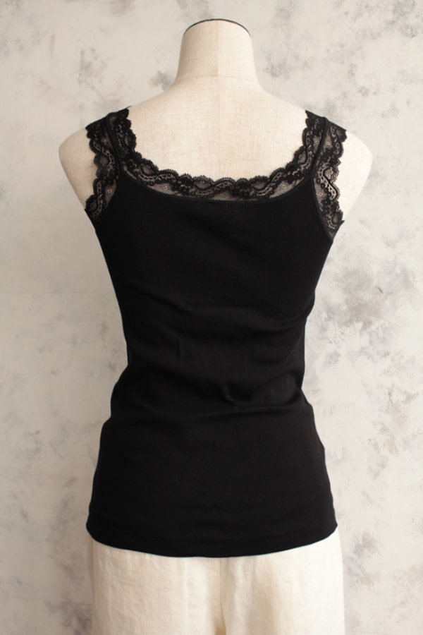 画像9: レースタンクトップ 866(NOIR) (9)