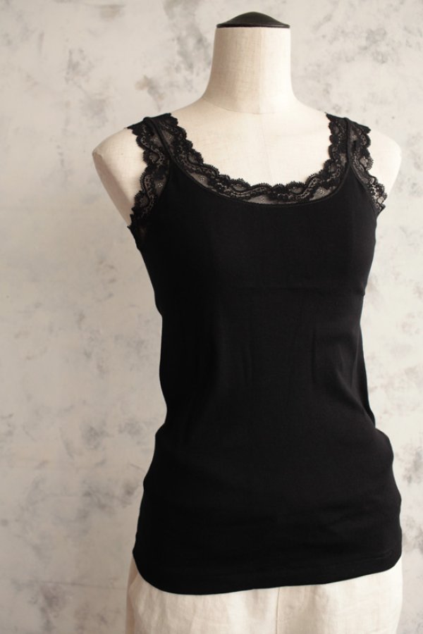 画像6: レースタンクトップ 866(NOIR) (6)