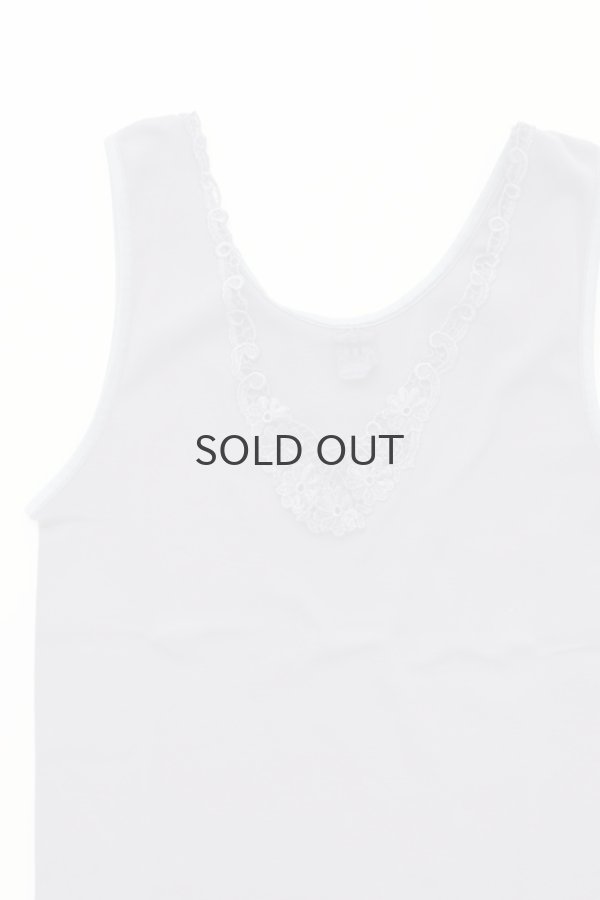 画像3: フラワーレースタンクトップ B 800（PRUNE） (3)