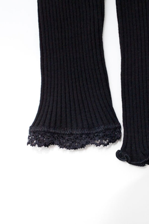 画像6: ML LANAMICRO PLISSE' C/PIZZETTO 307(NERO) (6)