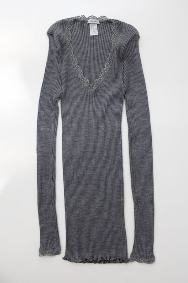 画像2: ML LANAMICRO PLISSE' C/PIZZETTO 307(GRIGIO M) (2)