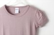 画像3: SALE30%OFF!! クルーネックパフスリーブカットソー 145-09（VIOLETTA） (3)