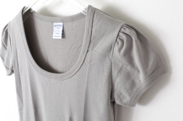 画像5: SALE30%OFF!! Uネックパフスリーブカットソー 049-09（ACIER） (5)