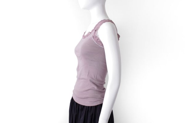 画像10: レースタンクトップ 866(BLANC) (10)