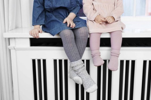 画像5: SALE50%OFF!! 子供服 ウール タイツ（GY） (5)