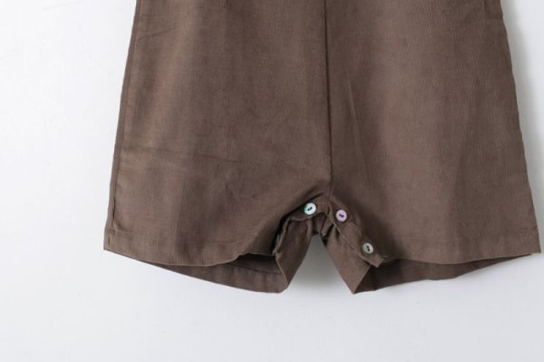 画像4: SALE60%OFF!! 子供服 コーデュロイ sibling overall(TOUPE) (4)