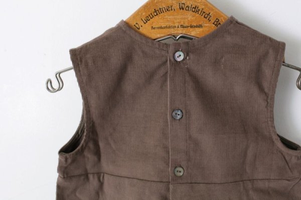 画像6: SALE60%OFF!! 子供服 コーデュロイ sibling overall(TOUPE) (6)