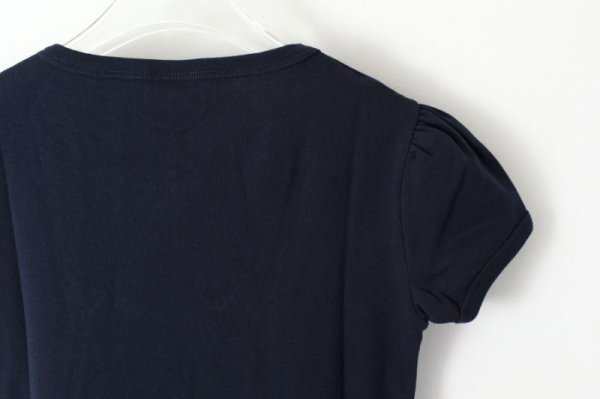 画像6: SALE30%OFF!! クルーネックパフスリーブカットソー 145-09 (NV) (6)