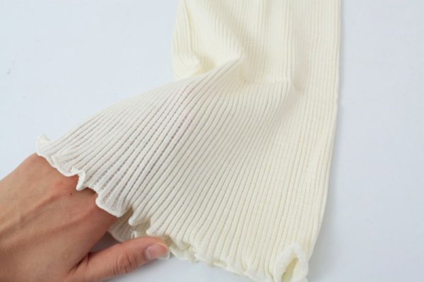 画像8: MM LANAMICRO PLISSE C/PIZZETTO 306(BIANCO) (8)