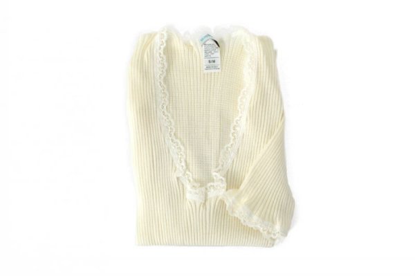 画像2: MM LANAMICRO PLISSE C/PIZZETTO 306(BIANCO) (2)