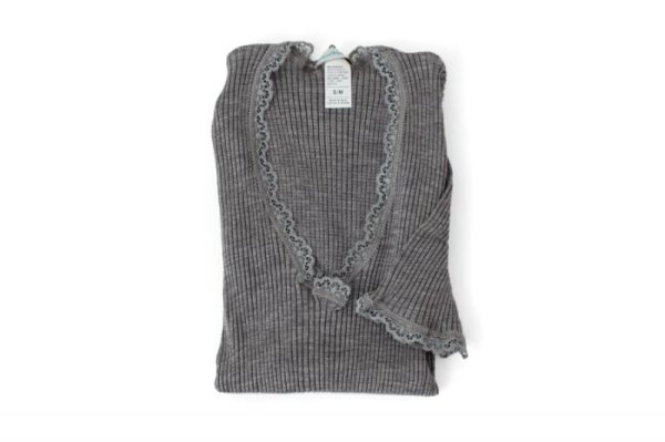 画像2: MM LANAMICRO PLISSE C/PIZZETTO 306(GRIGIO M) (2)